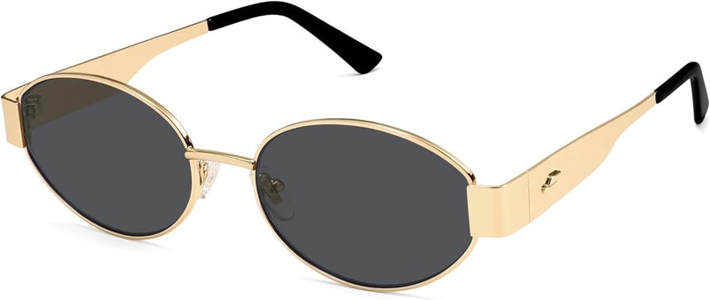 Sojos Retro Oval Sunglasses for Women Trendy Classic Shades UV400 Protection SJ1256 - Image 1